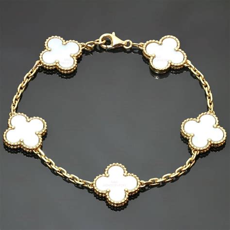 van cleef gold bracelet price.